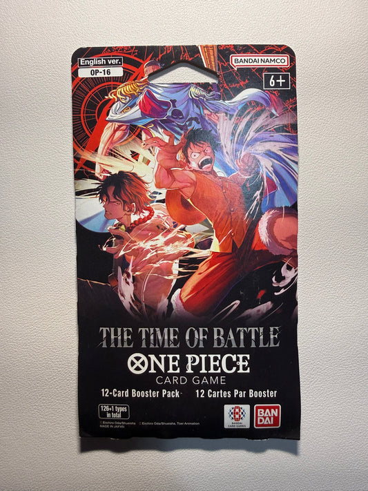 One Piece Sleeved Booster Pack - OP16