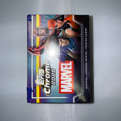2026 Topps Chrome Marvel Blaster Box