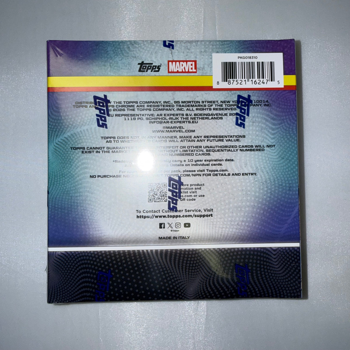 2026 Topps Chrome Marvel Mega Box