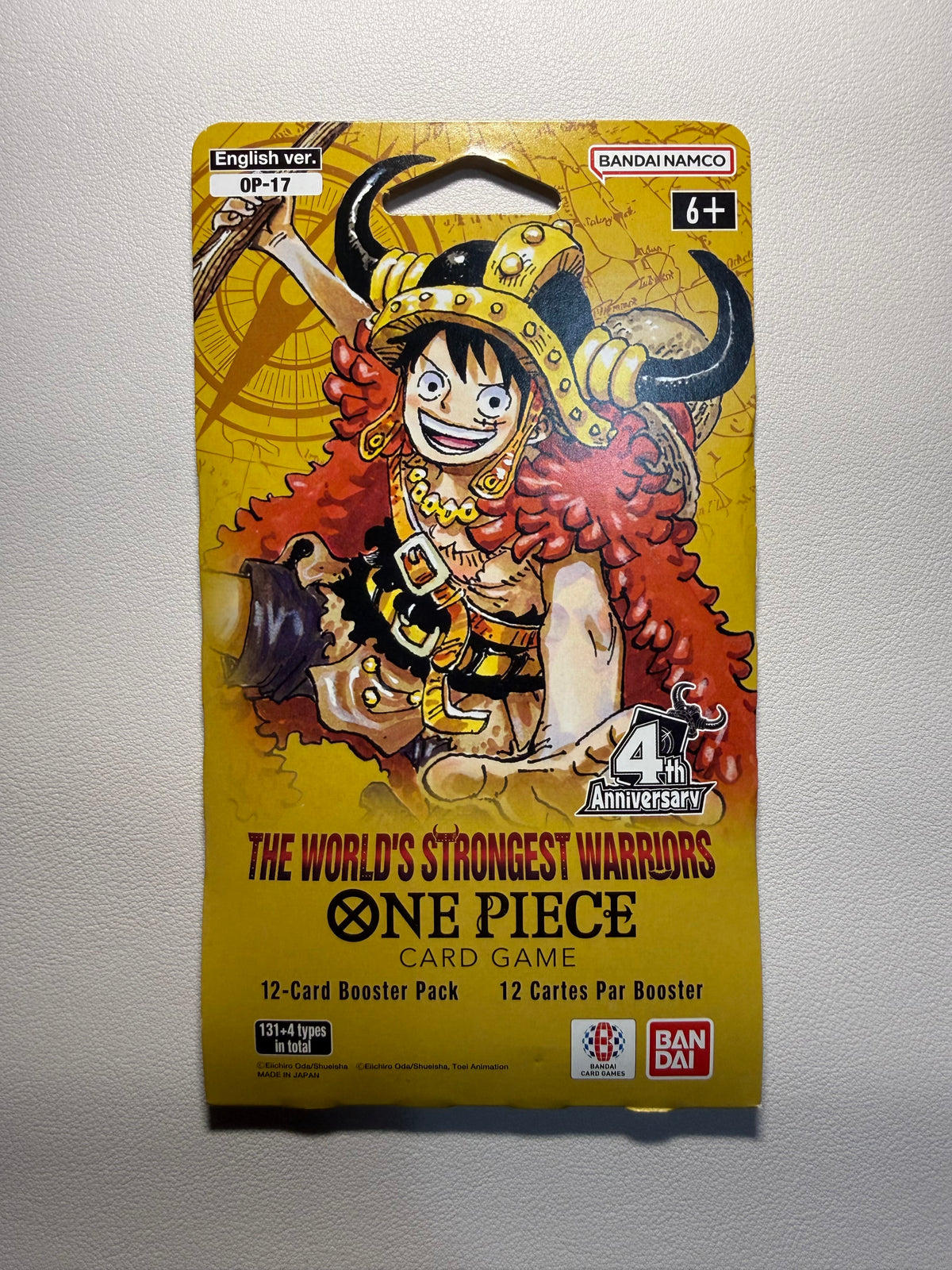 One Piece Sleeved Booster Pack - OP17