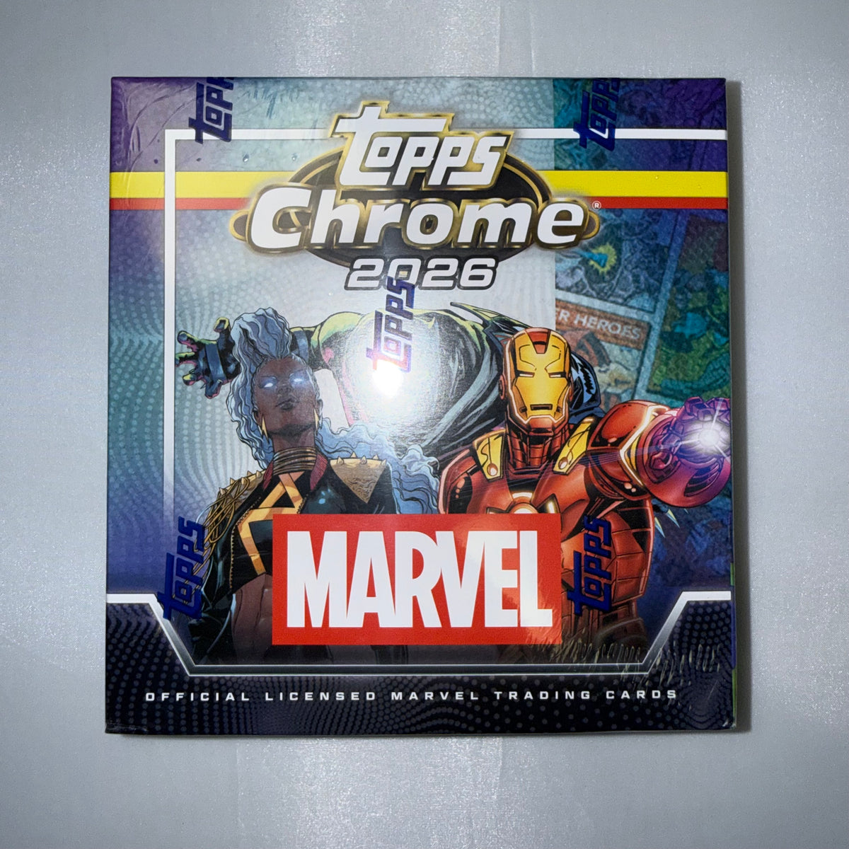2026 Topps Chrome Marvel Mega Box