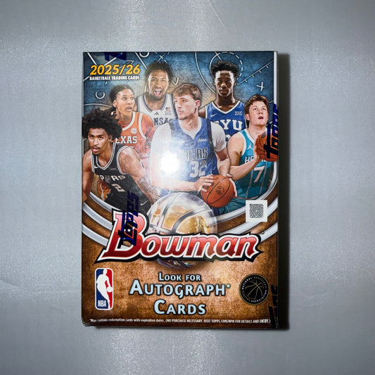 2025/26 Topps Bowman Basketball Blaster Box