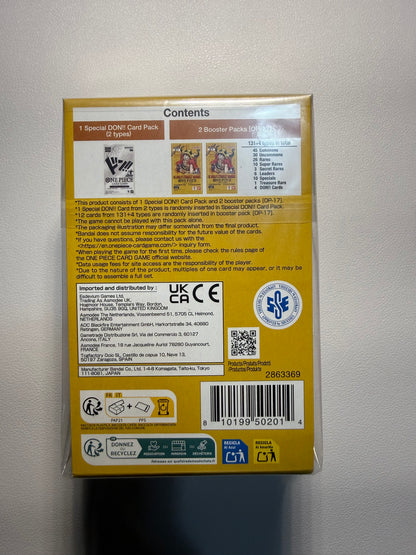 One Piece Double Pack Set 12 - OP17