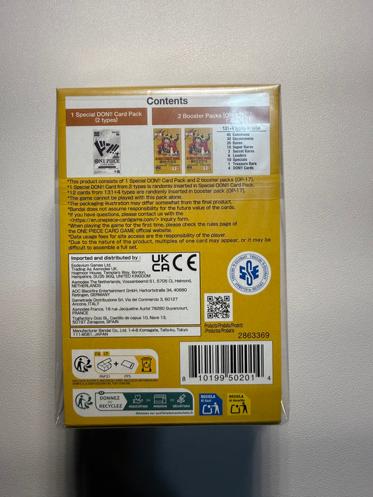 One Piece Double Pack Set 12 - OP17