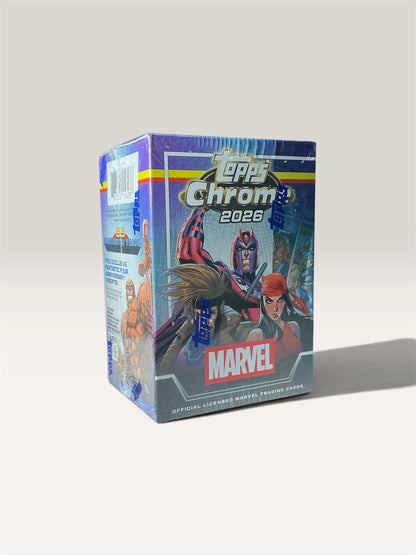 2026 Topps Chrome Marvel Blaster Box